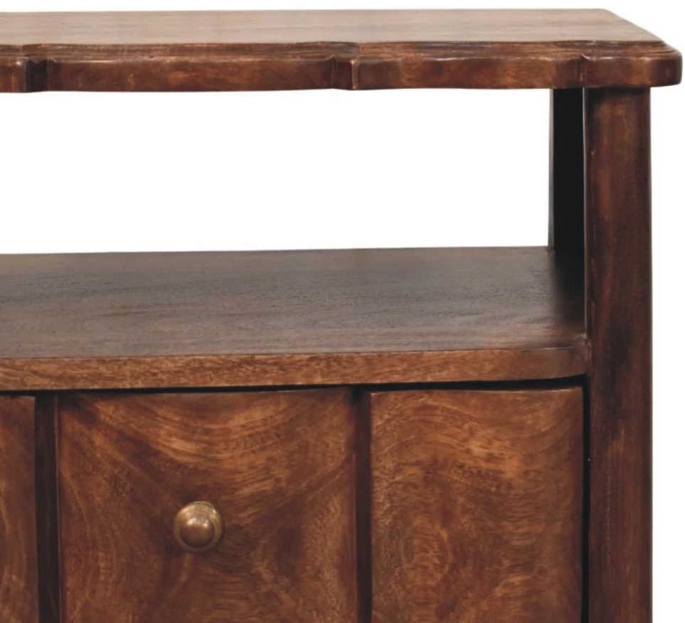 Artisan Furniture Naktinis staliukas su 2 stalčiais, 55 cm