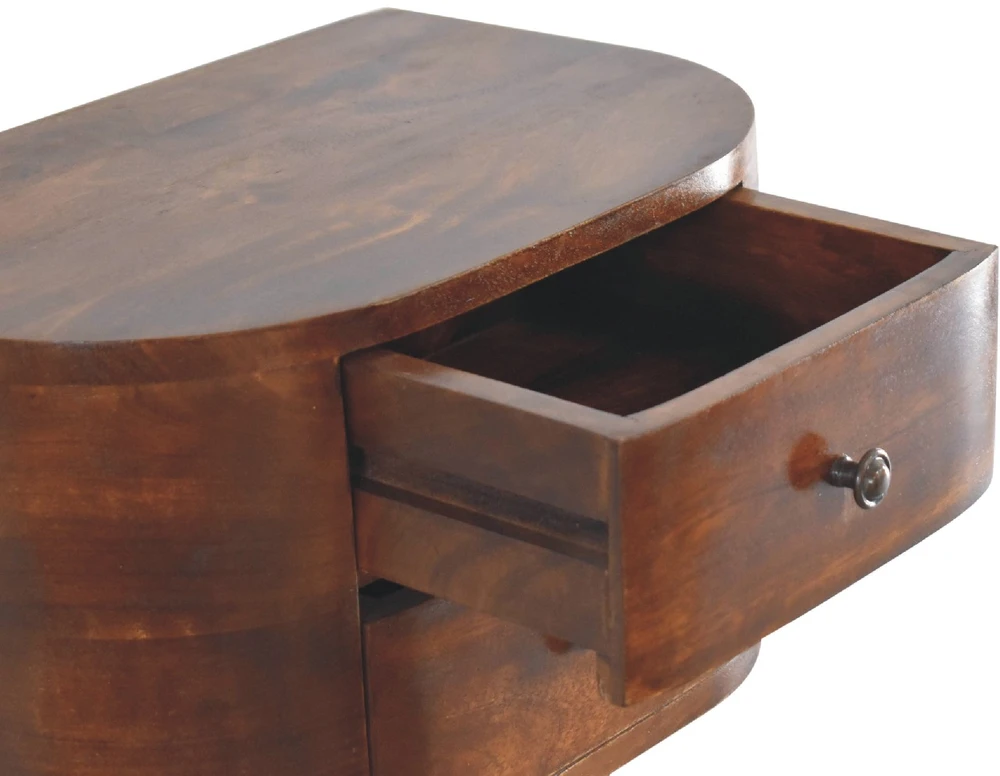 Artisan Furniture Naktinis staliukas su 2 stalčiais, 45 cm