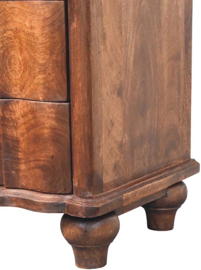 Artisan Furniture Naktinis staliukas su 2 stalčiais, 55 cm