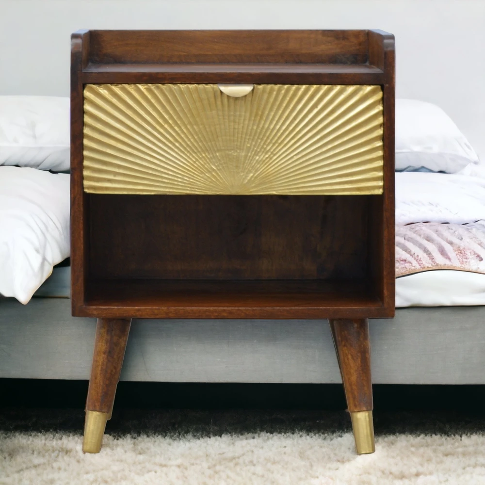 Artisan Furniture Naktinis staliukas su 1 stalčiumi, 45 cm