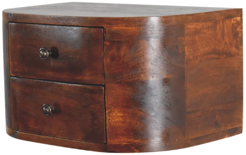 Artisan Furniture Naktinis staliukas su 2 stalčiais, 45 cm