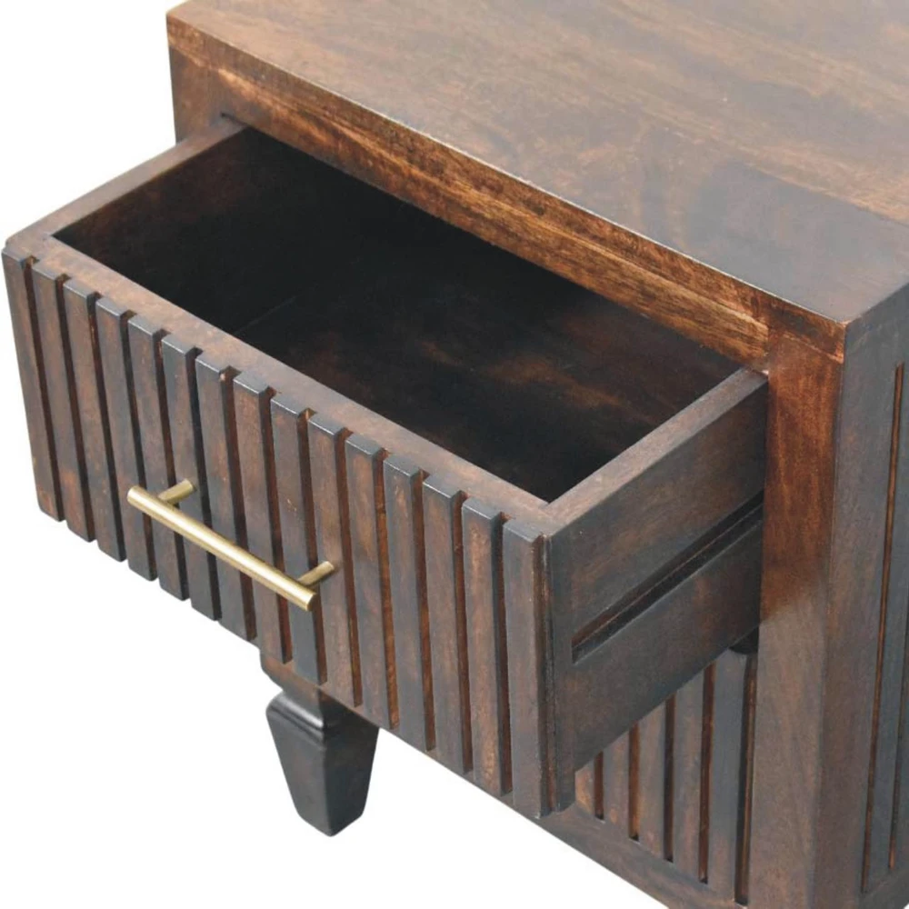 Artisan Furniture Naktinis staliukas su 2 stalčiais, 45 cm