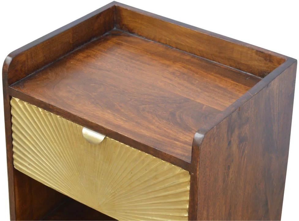 Artisan Furniture Naktinis staliukas su 1 stalčiumi, 45 cm