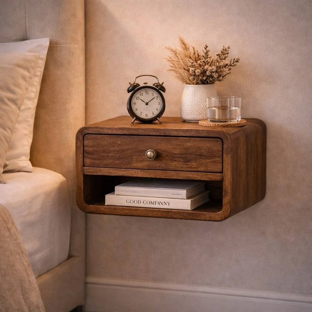 Artisan Furniture Naktinis staliukas su 1 stalčiumi, 30 cm