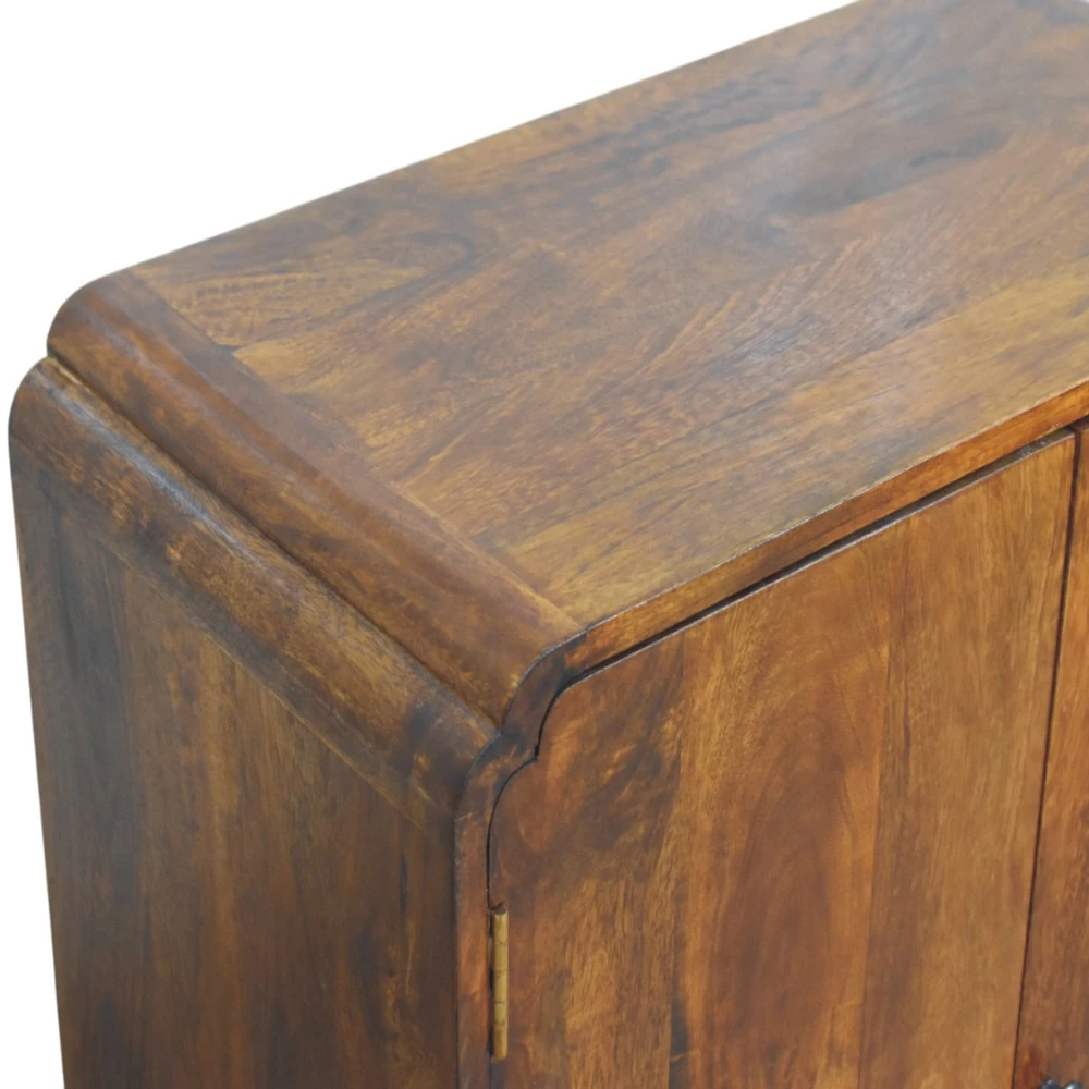 Artisan Furniture Newton mango medienos spintelė, kaštono atspalvio