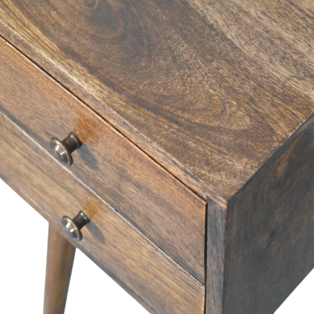 Artisan Furniture Nordic naktinis staliukas su 2 stalčiais