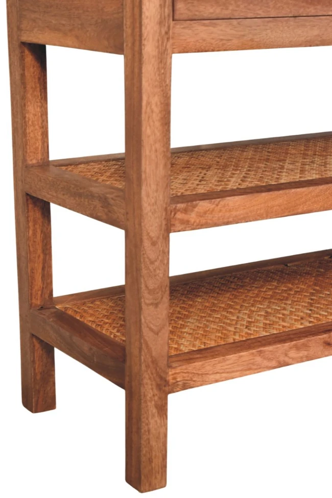 Artisan Furniture Pintas dviejų lygių konsolinis staliukas