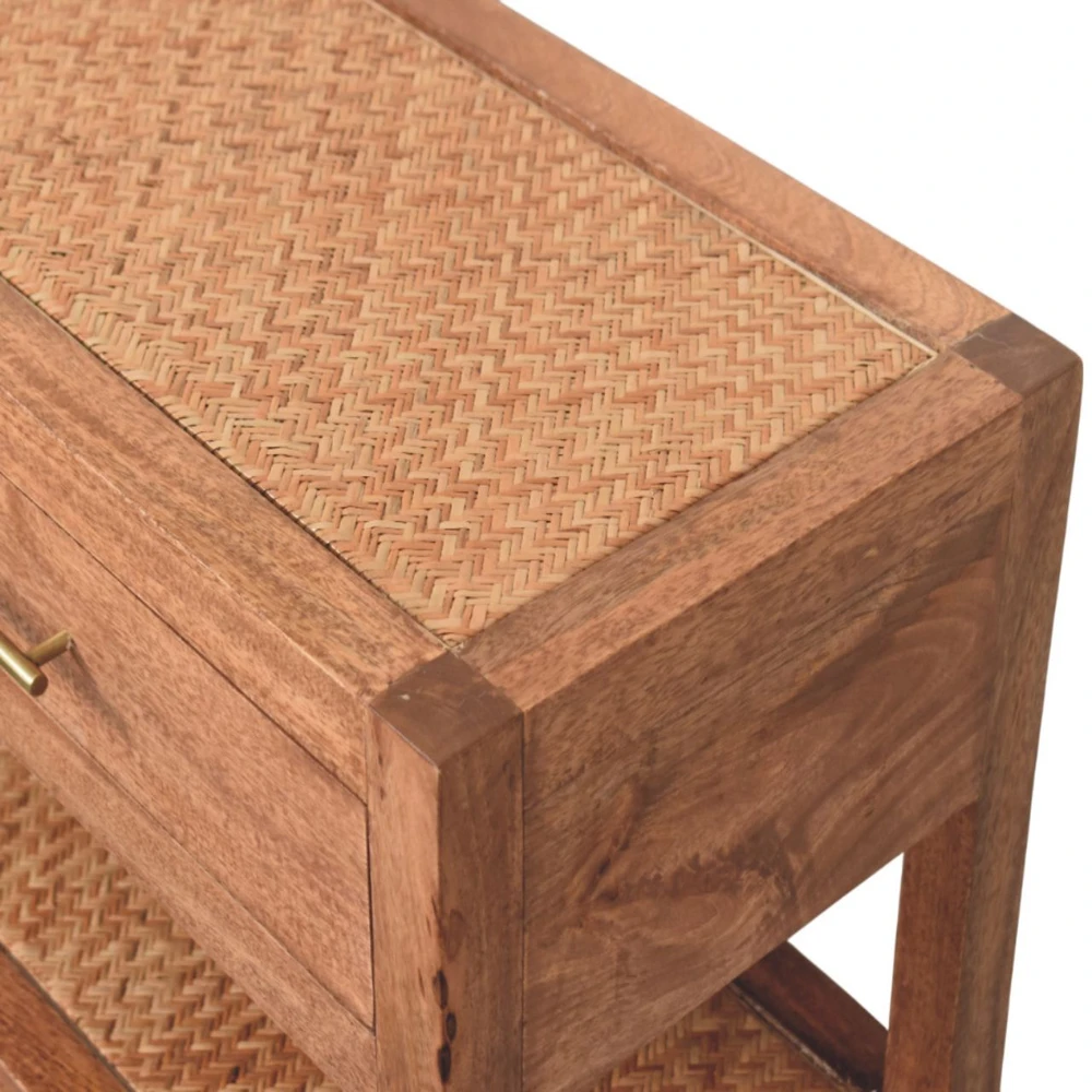 Artisan Furniture Pintas dviejų lygių konsolinis staliukas