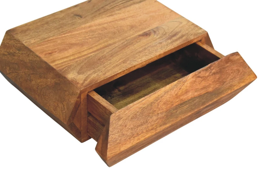 Artisan Furniture Prisma prie sienos montuojamas mango medienos spintelė