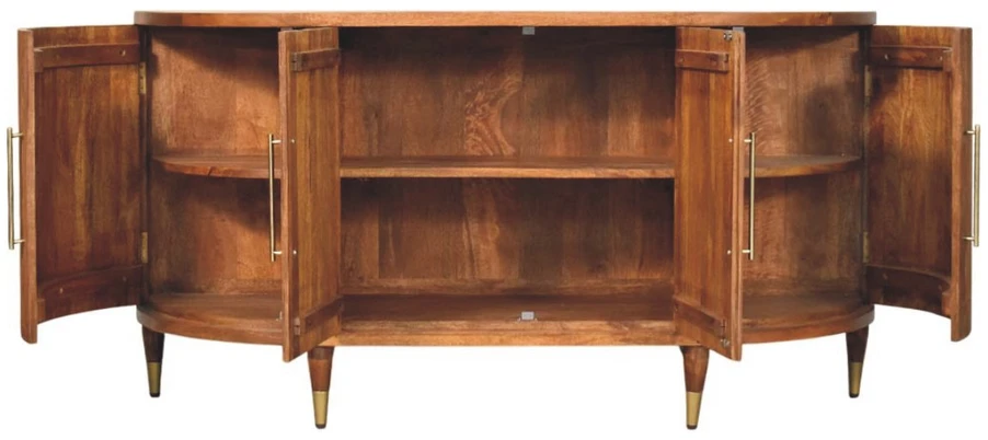 Artisan Furniture Ravello lenktų formų komoda su 4 durelėmis