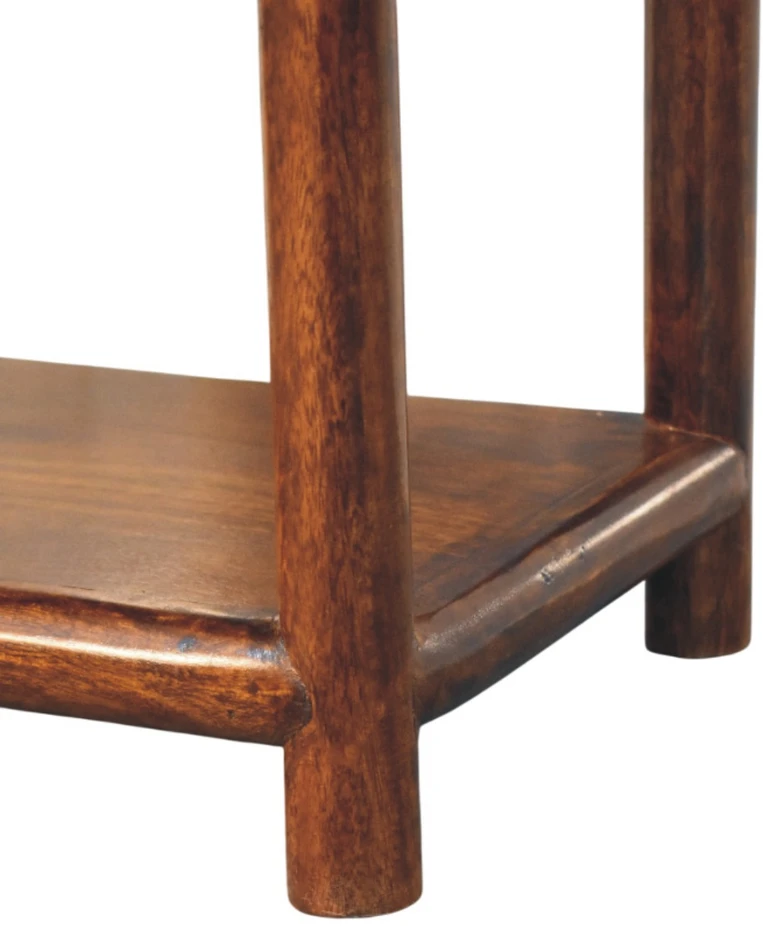 Artisan Furniture Regency mango medienos naktinis staliukas, kaštono atspalvio