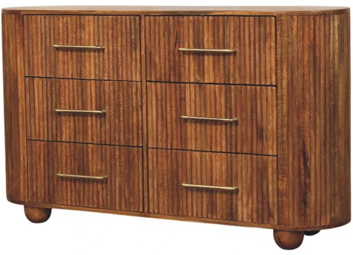Artisan Furniture Ridgefront komoda, gintarinio ąžuolo atspalvio