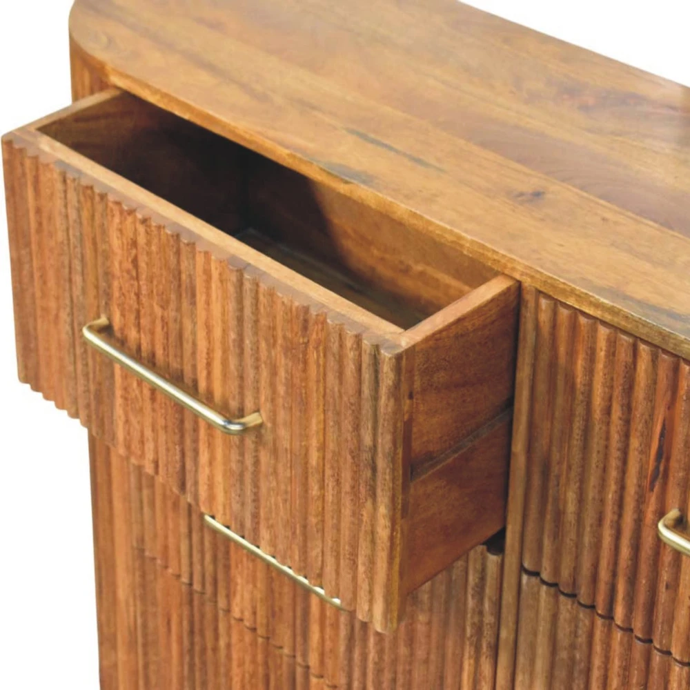 Artisan Furniture Ridgefront komoda, gintarinio ąžuolo atspalvio