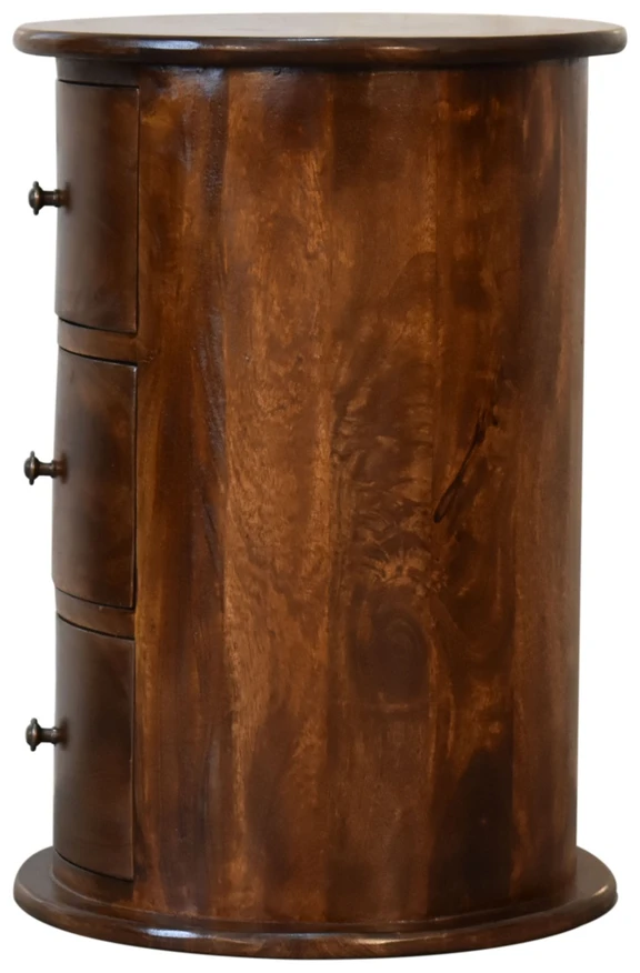 Artisan Furniture Riešutmedžio komoda su 3 stalčiais
