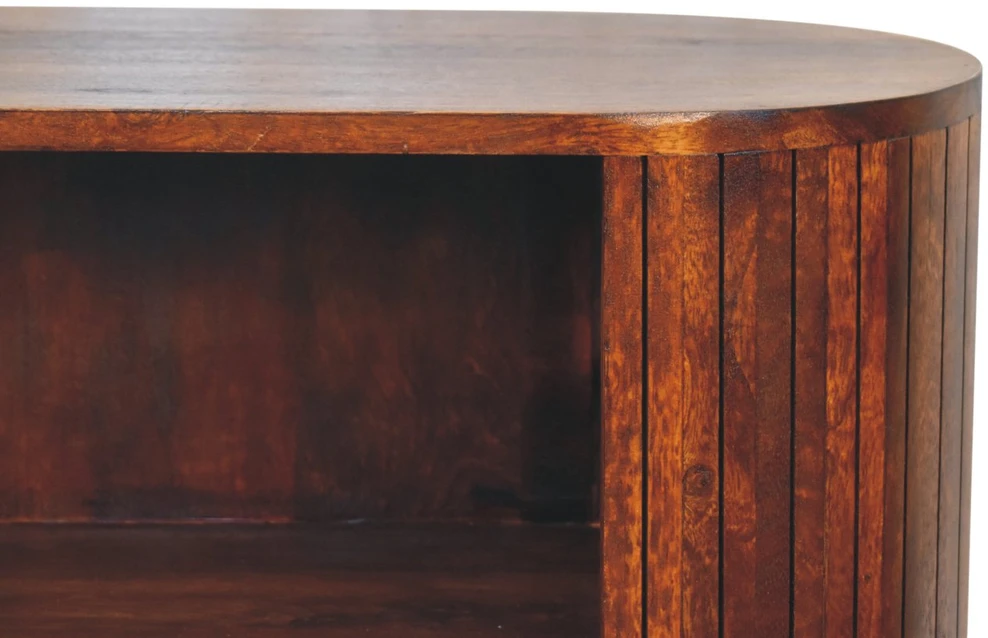 Artisan Furniture Riešutmedžio atspalvio konsolinis staliukas, 90 cm
