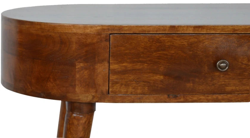 Artisan Furniture Riešutmedžio atspalvio konsolinis staliukas, 80 cm