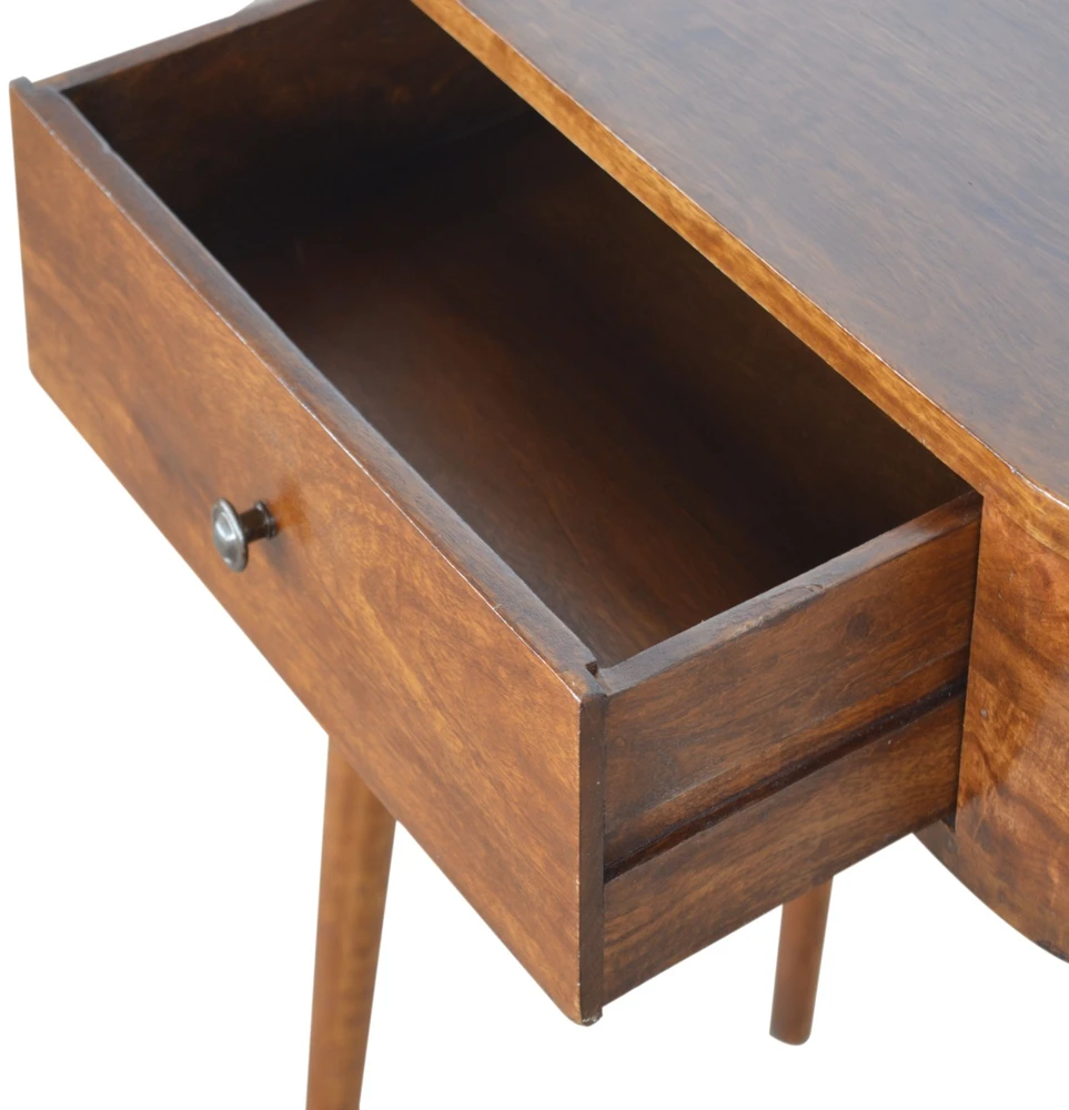 Artisan Furniture Riešutmedžio atspalvio konsolinis staliukas, 80 cm