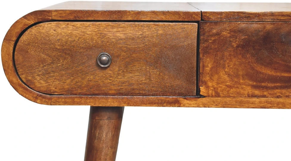 Artisan Furniture Riešutmedžio konsolinis staliukas