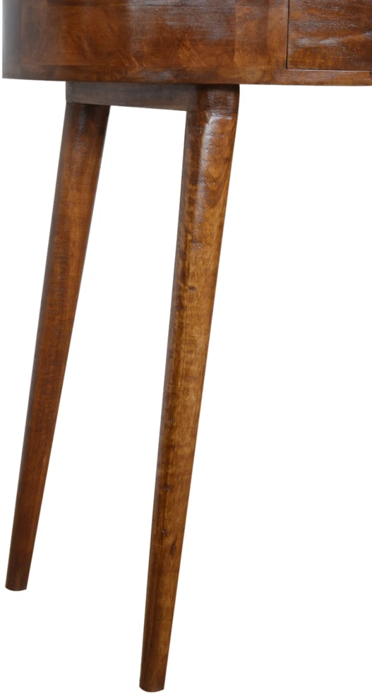 Artisan Furniture Riešutmedžio atspalvio konsolinis staliukas, 80 cm