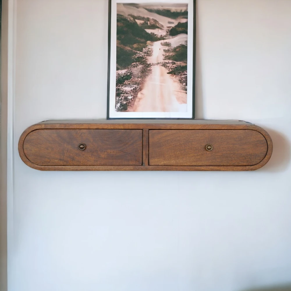 Artisan Furniture Riešutmedžio konsolinis staliukas