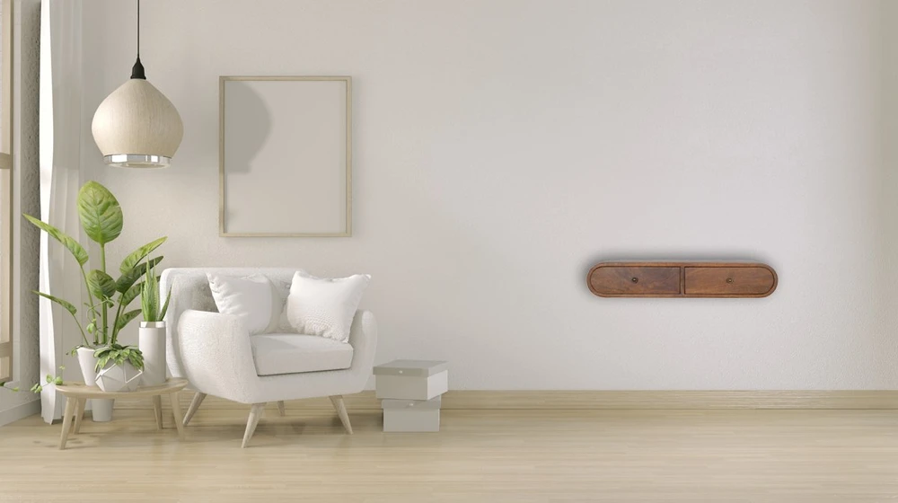 Artisan Furniture Riešutmedžio konsolinis staliukas