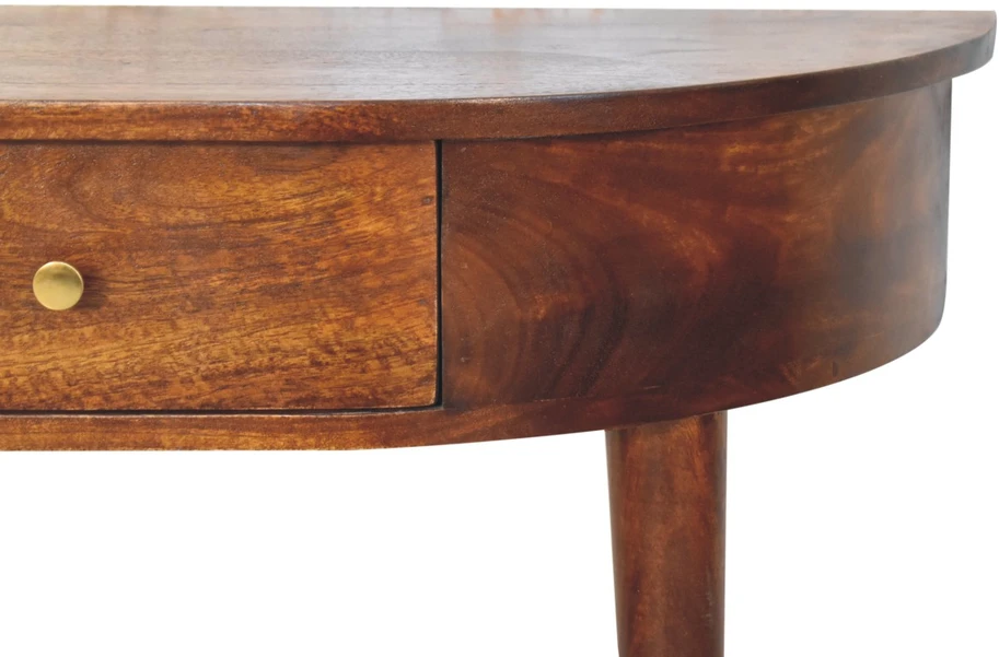Artisan Furniture Riešutmedžio atspalvio konsolinis staliukas, 80 cm