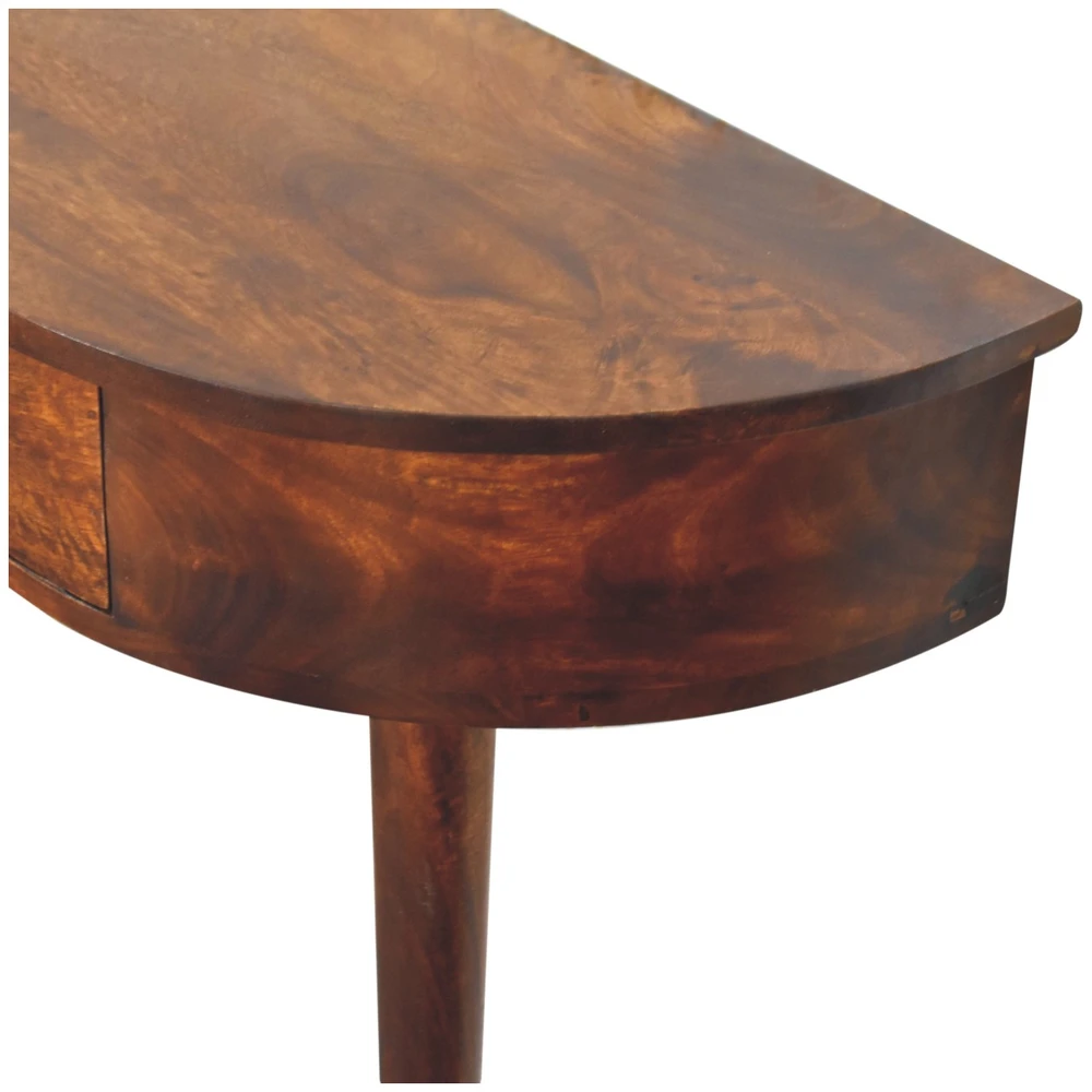 Artisan Furniture Riešutmedžio atspalvio konsolinis staliukas, 80 cm
