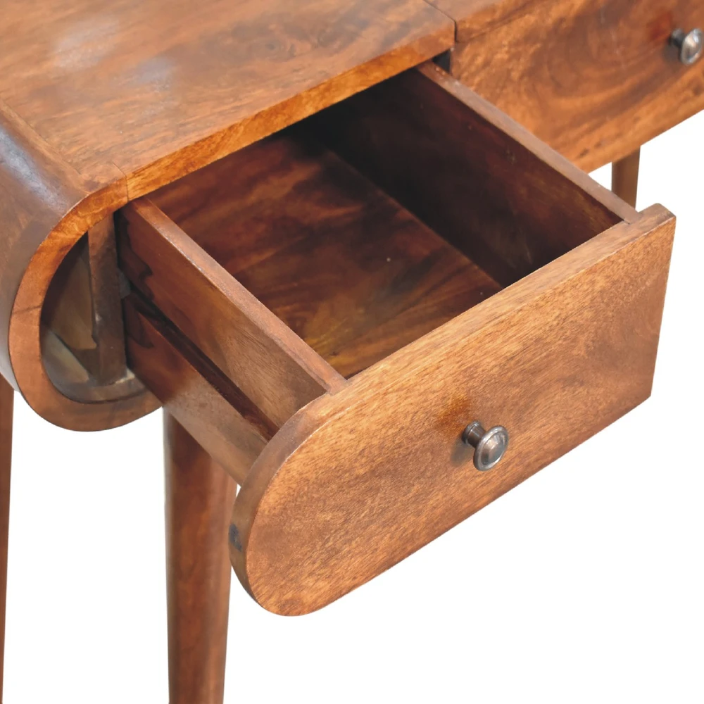 Artisan Furniture Riešutmedžio konsolinis staliukas