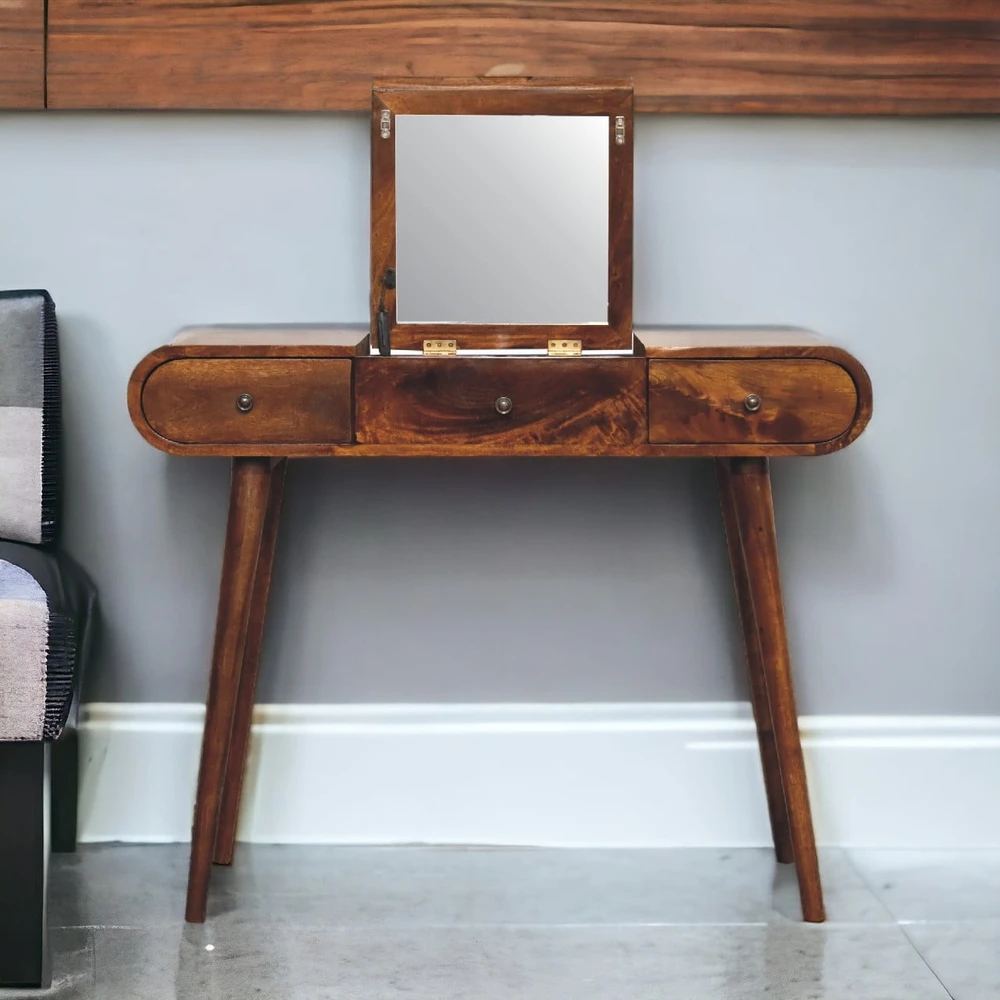 Artisan Furniture Riešutmedžio konsolinis staliukas