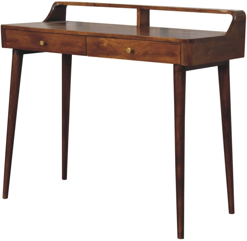 Artisan Furniture Riešutmedžio atspalvio konsolinis staliukas, 100 cm