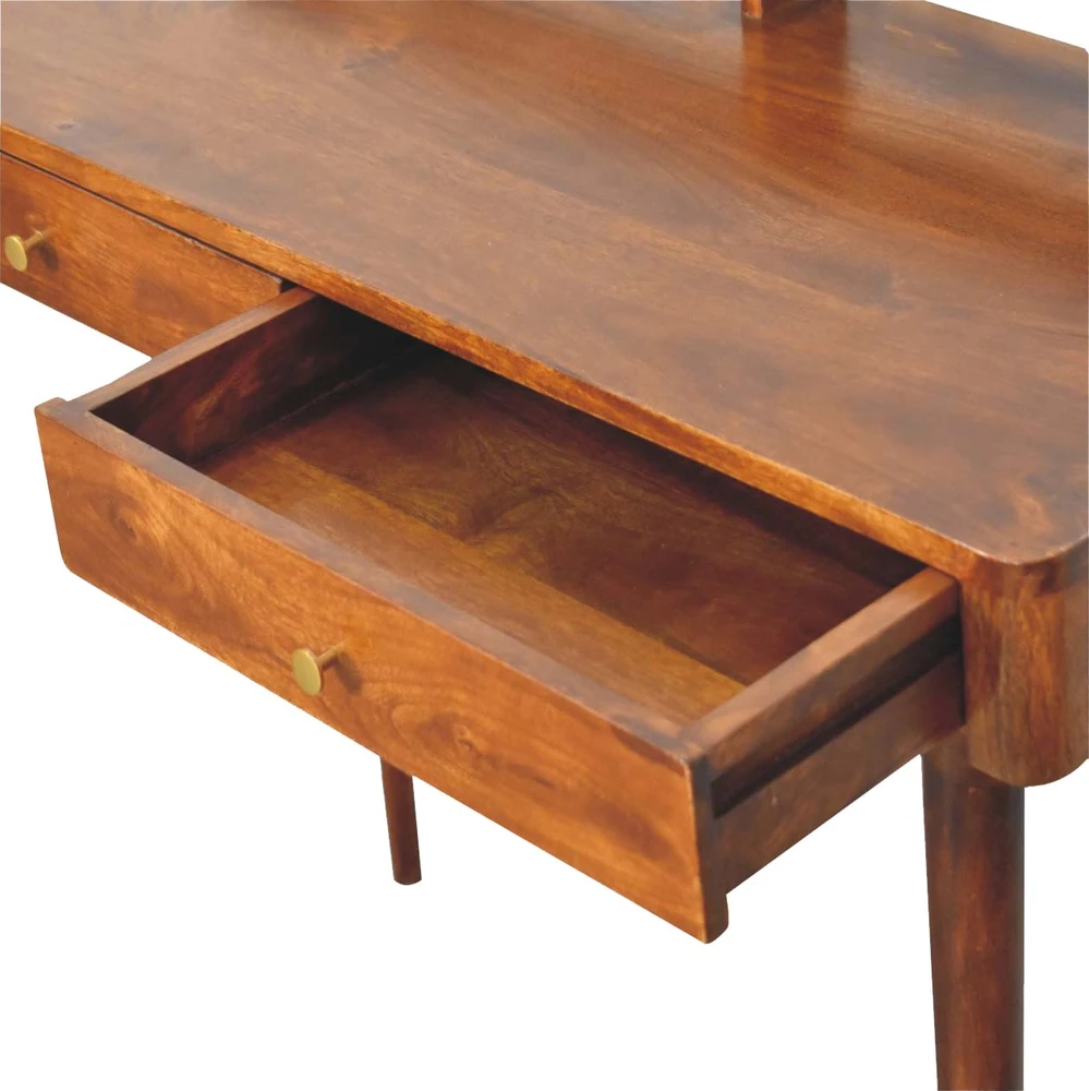 Artisan Furniture Riešutmedžio atspalvio konsolinis staliukas, 100 cm