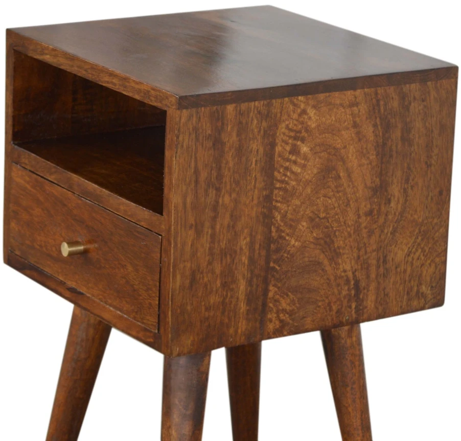 Artisan Furniture Riešutmedžio Mini naktinis staliukas