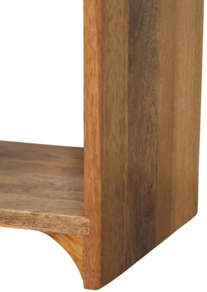Artisan Furniture Riešutmedžio Mini naktinis staliukas su 1 stalčiumi
