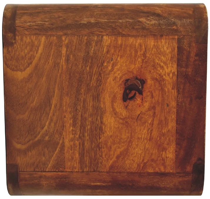 Artisan Furniture Riešutmedžio atspalvio mini naktinis staliukas, 30 cm