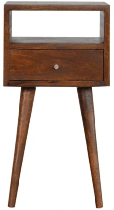 Artisan Furniture Riešutmedžio Mini naktinis staliukas