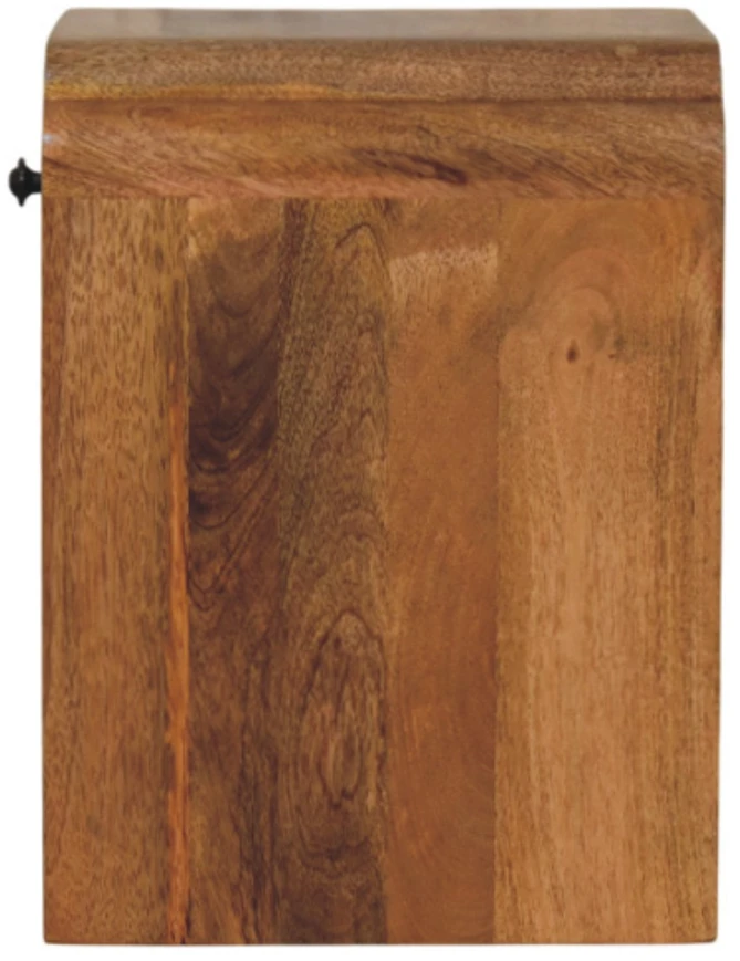 Artisan Furniture Riešutmedžio Mini naktinis staliukas su 1 stalčiumi