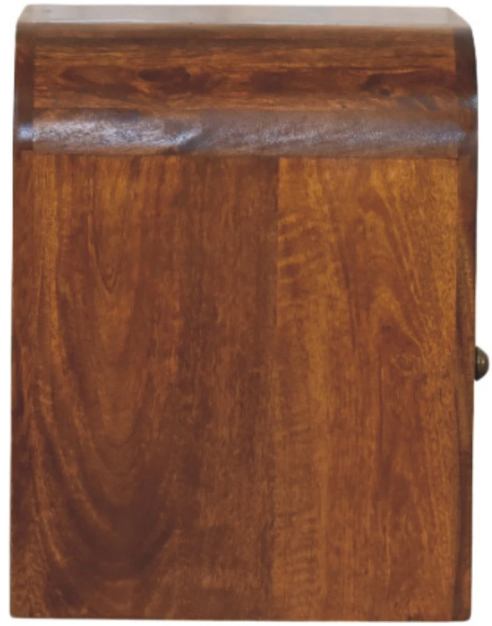Artisan Furniture Riešutmedžio atspalvio naktinis staliukas, 45 cm
