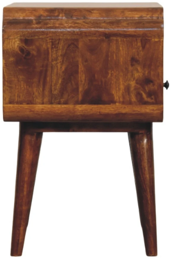 Artisan Furniture Riešutmedžio atspalvio naktinis staliukas, 45 cm