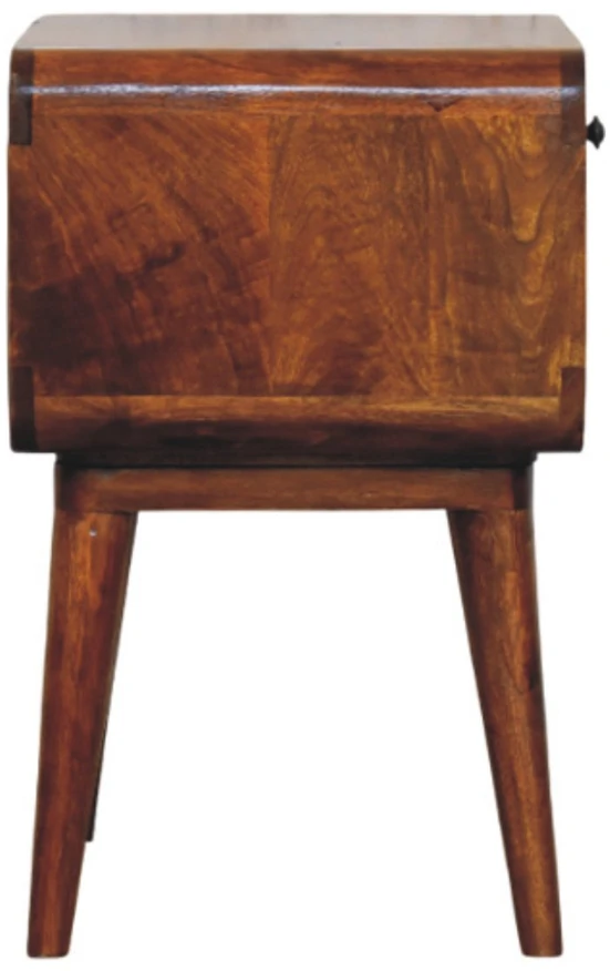 Artisan Furniture Riešutmedžio atspalvio naktinis staliukas, 45 cm