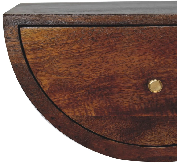 Artisan Furniture Riešutmedžio atspalvio naktinis staliukas, 45 cm