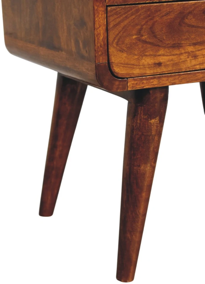 Artisan Furniture Riešutmedžio atspalvio naktinis staliukas, 45 cm