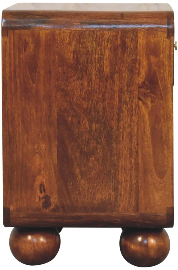 Artisan Furniture Riešutmedžio atspalvio naktinis staliukas, 45 cm