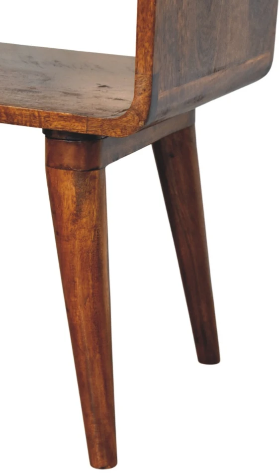 Artisan Furniture Riešutmedžio atspalvio naktinis staliukas, 45 cm