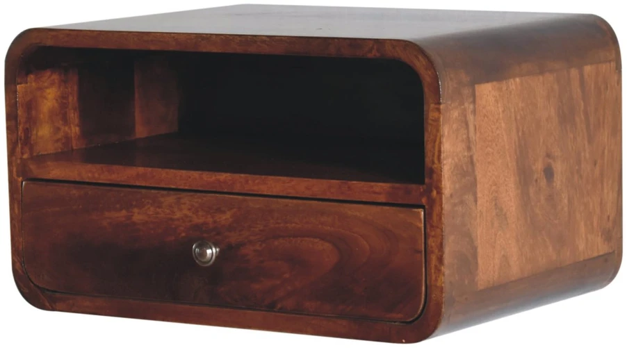 Artisan Furniture Riešutmedžio atspalvio naktinis staliukas, 45 cm