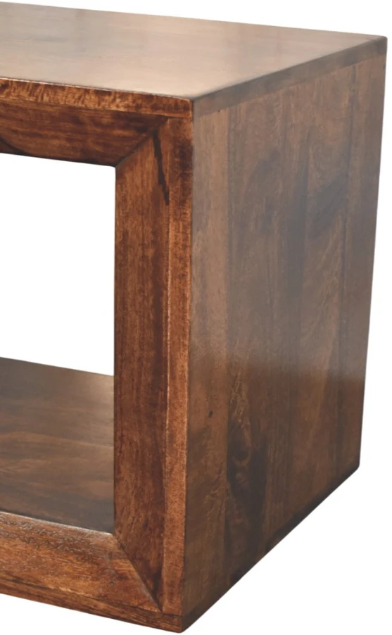 Artisan Furniture Riešutmedžio atspalvio šoninis staliukas