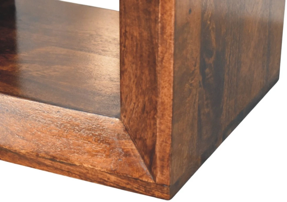 Artisan Furniture Riešutmedžio atspalvio šoninis staliukas