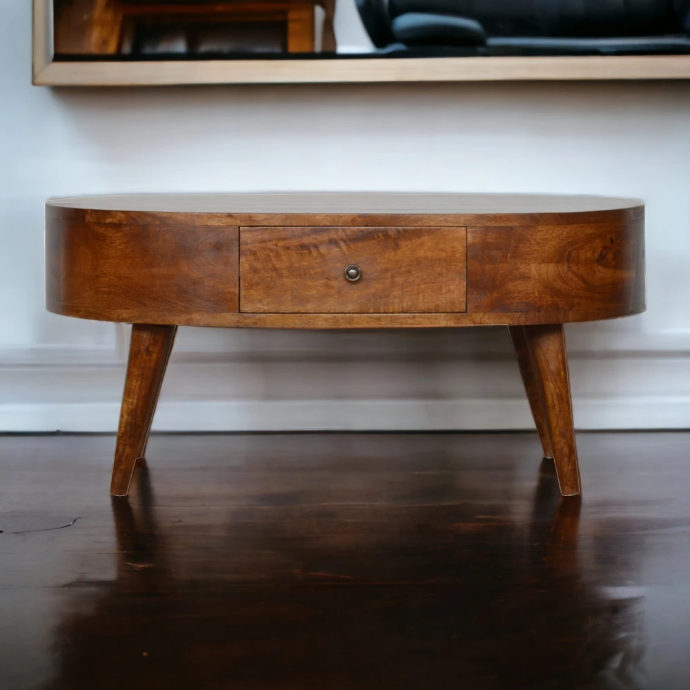 Artisan Furniture Riešutmedžio atspalvio komoda, 85 cm