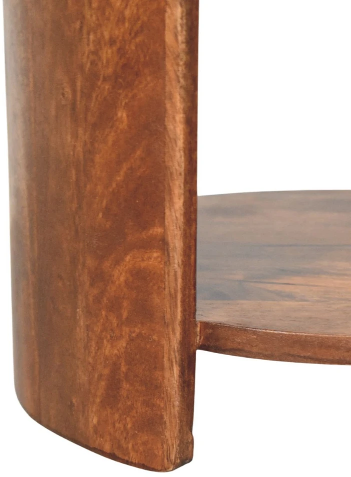 Artisan Furniture Savoy Leather mango medienos taburetė