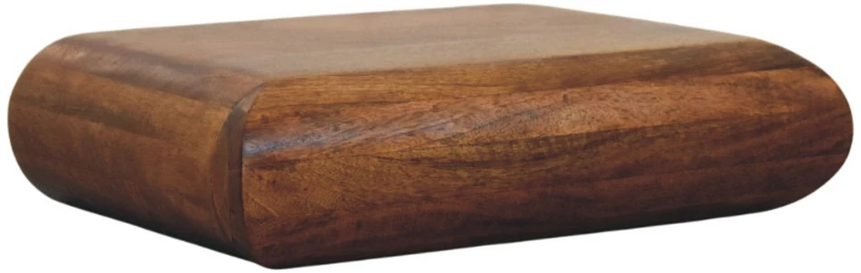 Artisan Furniture Solis prie sienos montuojamas mango medienos naktinis staliukas