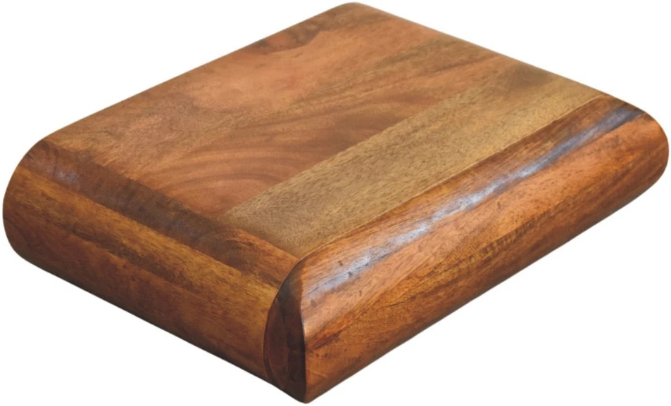 Artisan Furniture Solis prie sienos montuojamas mango medienos naktinis staliukas